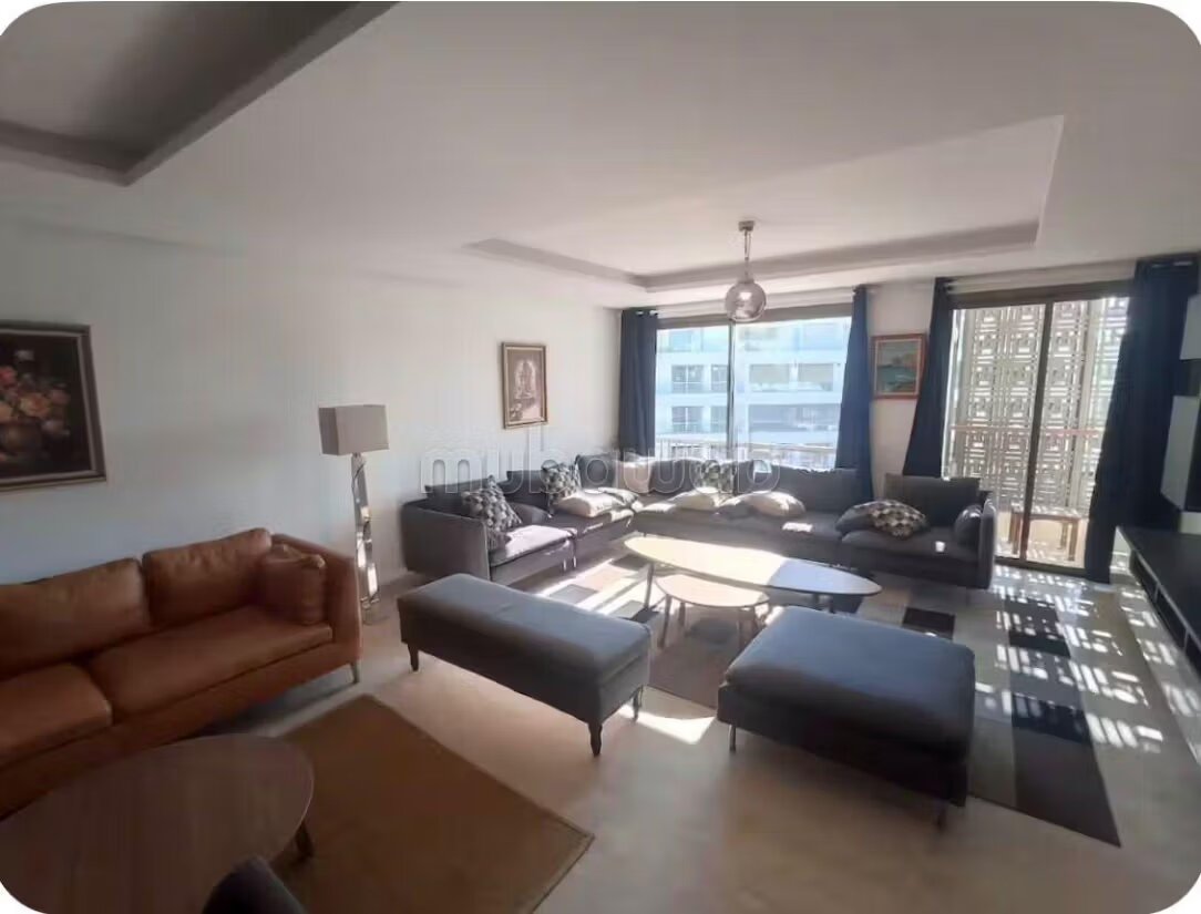 Appartement meublé 170 m² à louer à Rabat — Photo 5