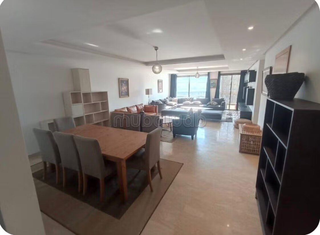 Appartement meublé 170 m² à louer à Rabat — Photo 9