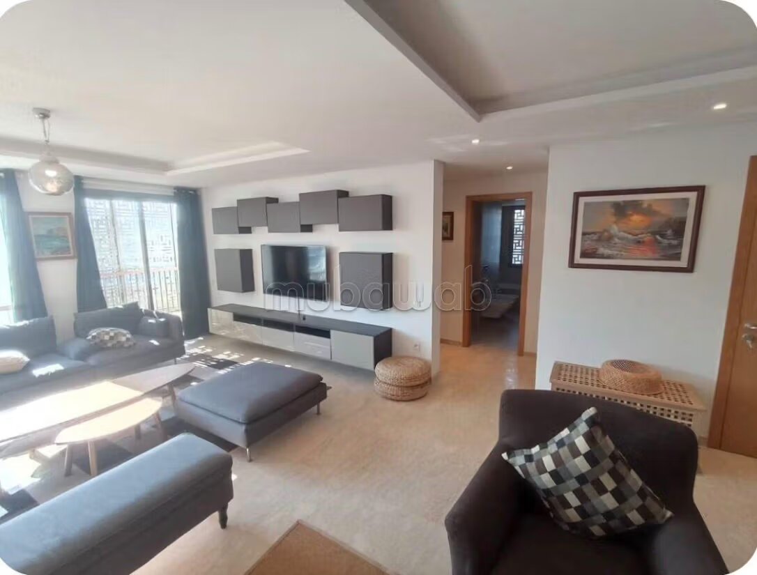 Appartement meublé 170 m² à louer à Rabat — Photo 17