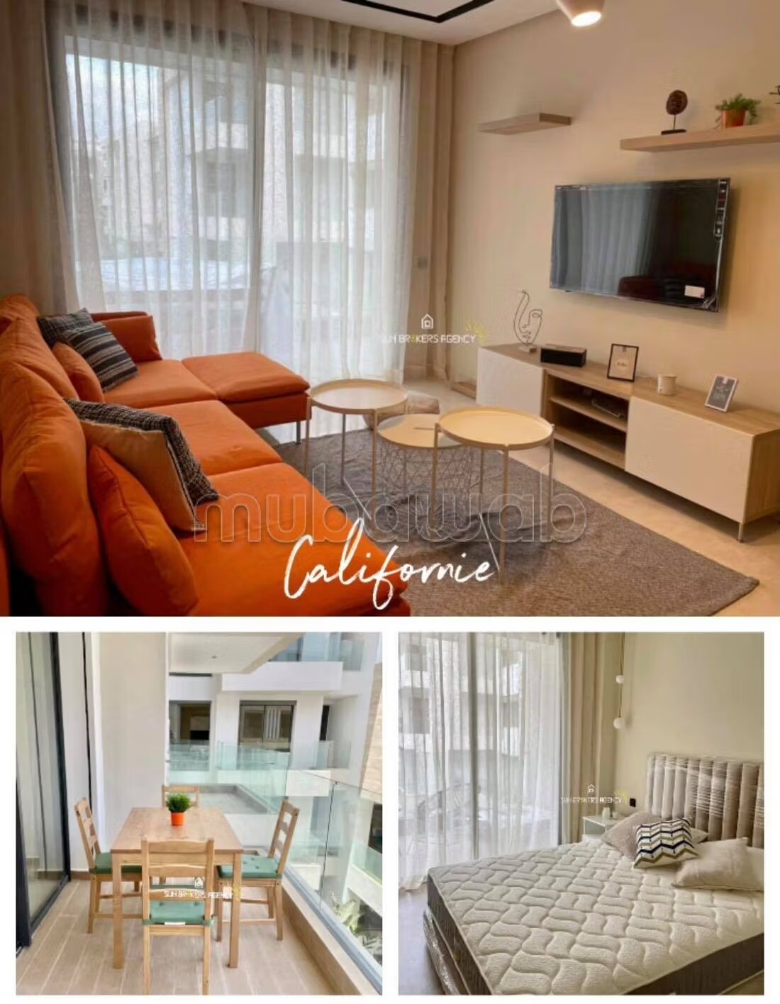 Appartement 57 m² à louer à Casablanca — Photo 2