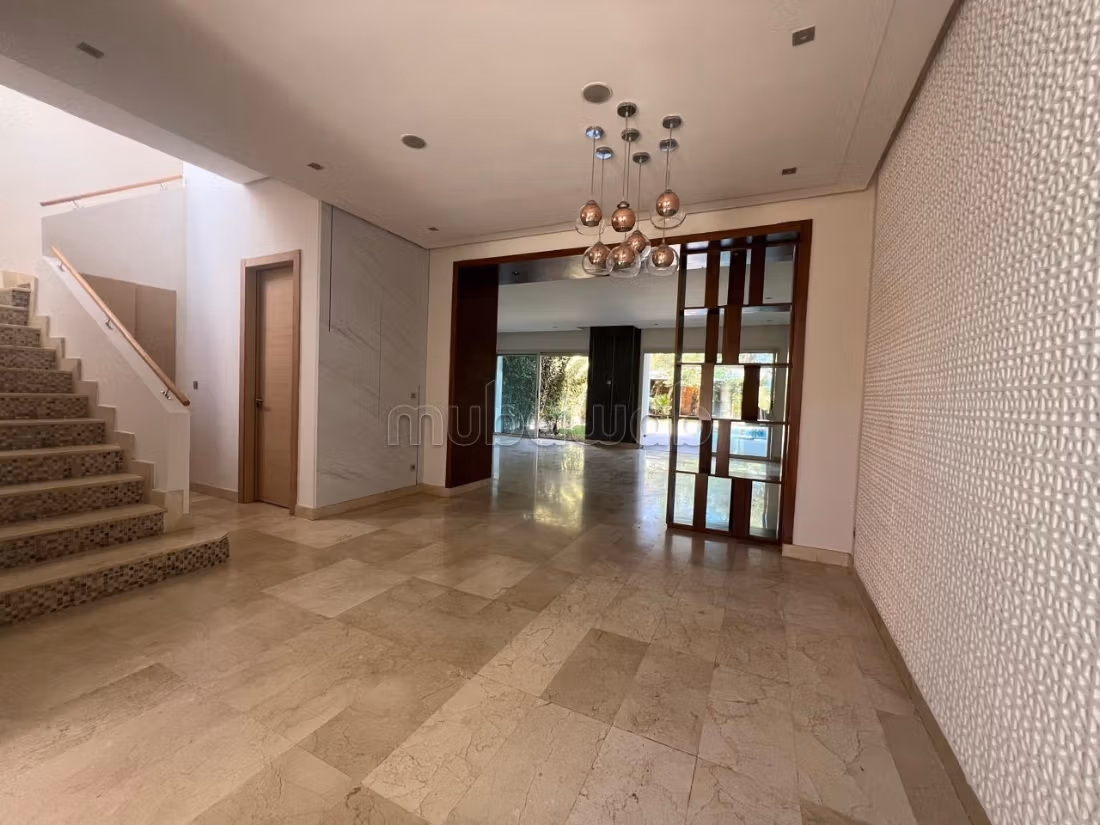 Villa moderne 400 m² à louer à Bouskoura, Casablanca — Photo 3