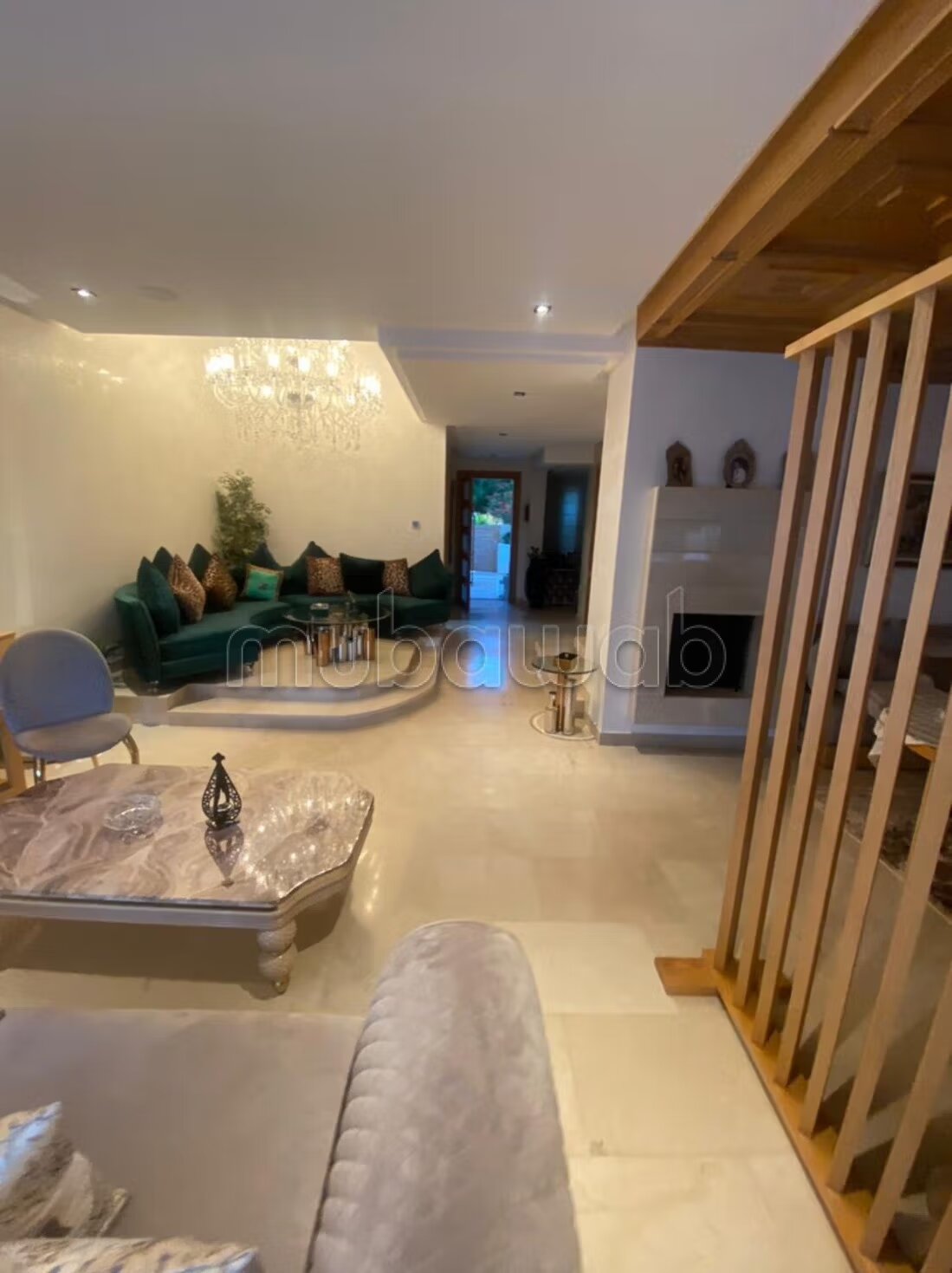 Furnished Villa 311 m² for rent in Bouskoura — Photo 6