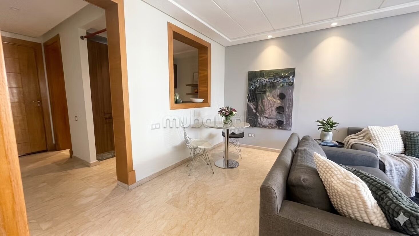 60 m² Apartment for Rent in Casablanca (Racine District) — Photo 5