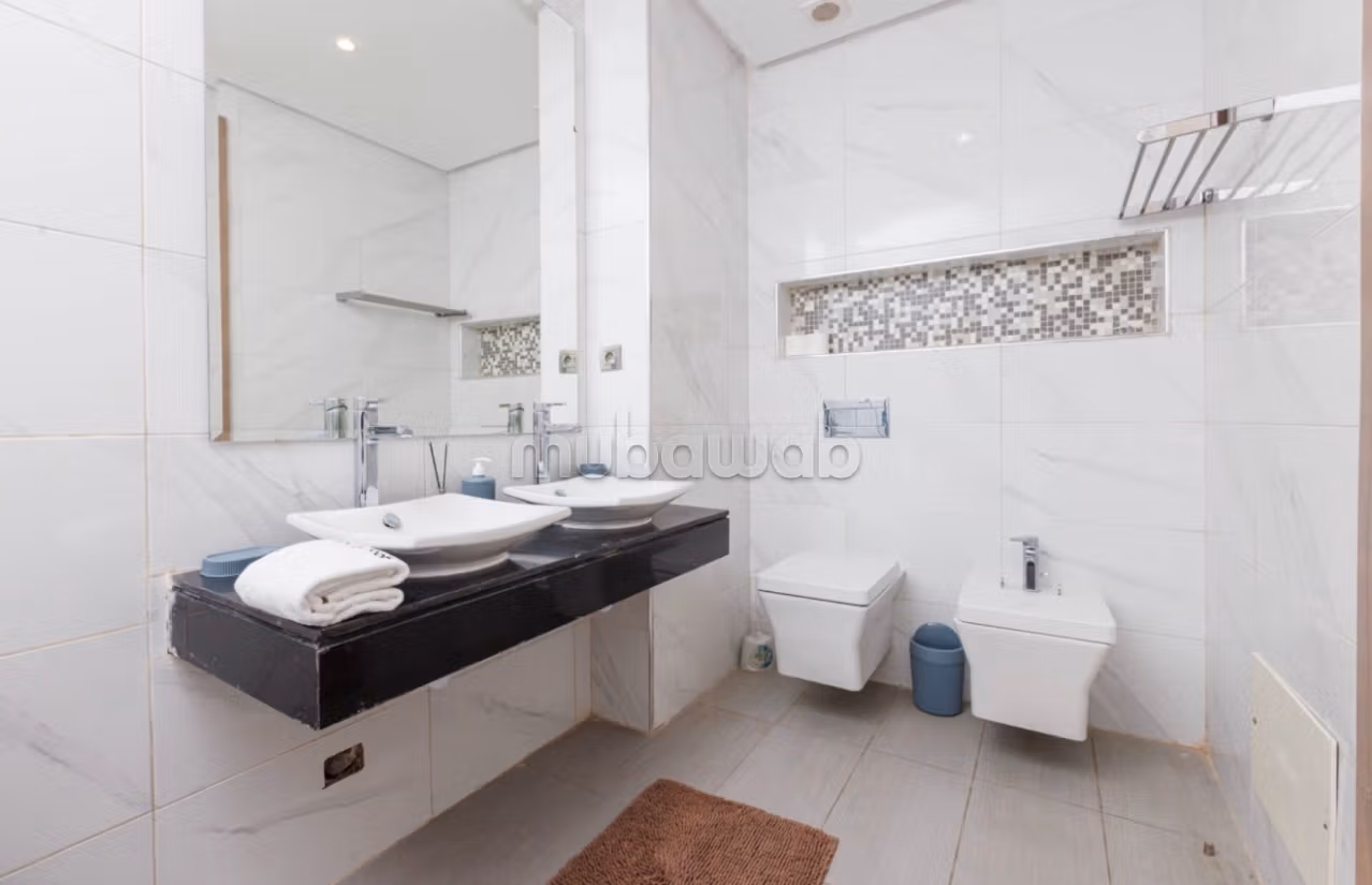 شقة مفروشة للإيجار في الرباط (حي الرياد) 120 م² — Photo 5