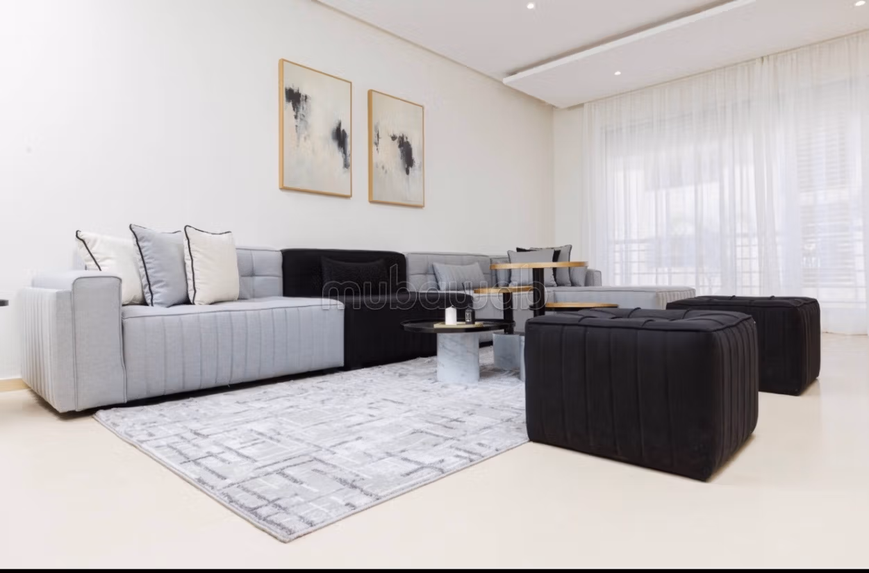 شقة مفروشة للإيجار في الرباط (حي الرياد) 120 م² — Photo 7