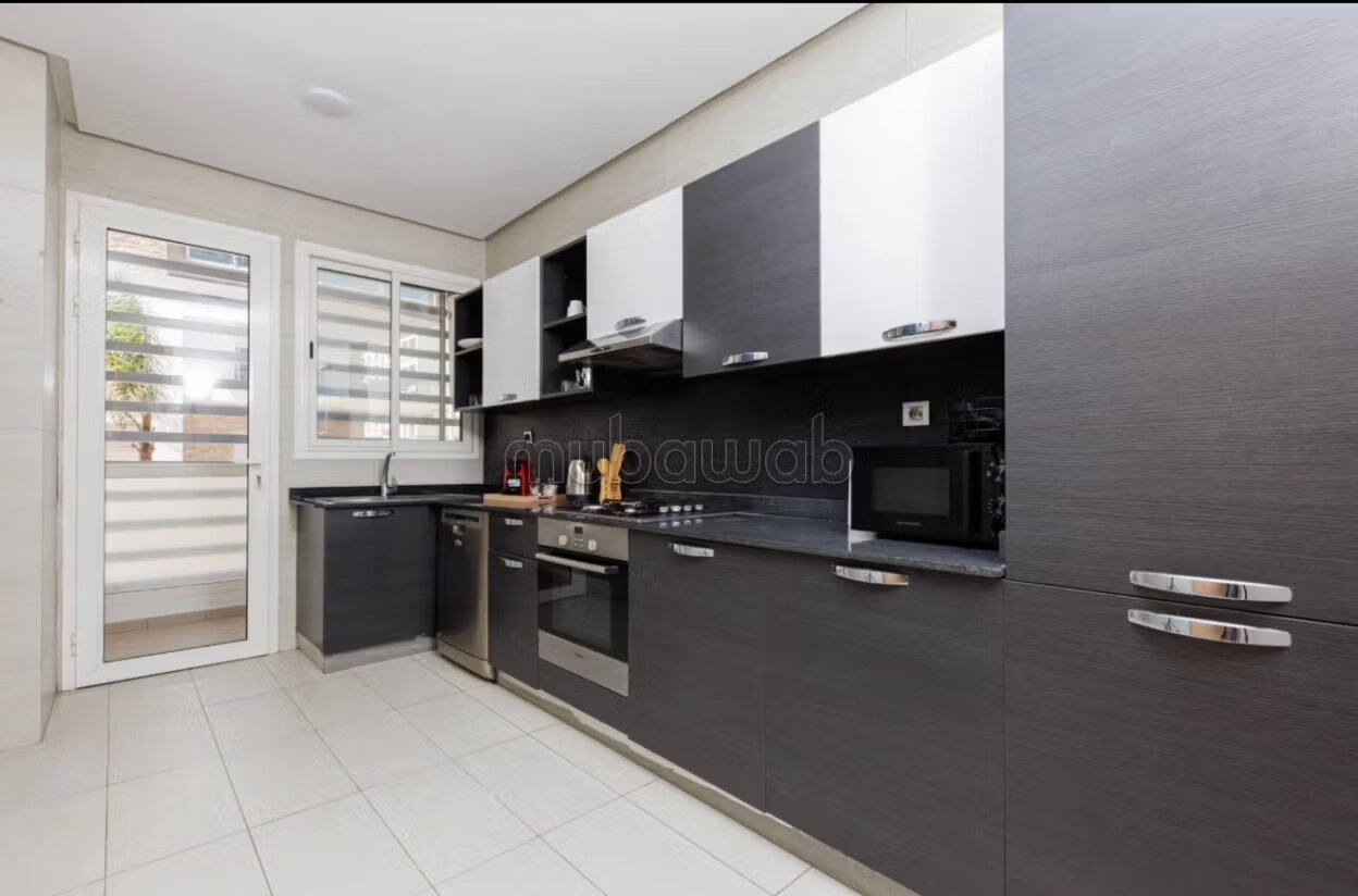 شقة مفروشة للإيجار في الرباط (حي الرياد) 120 م² — Photo 4