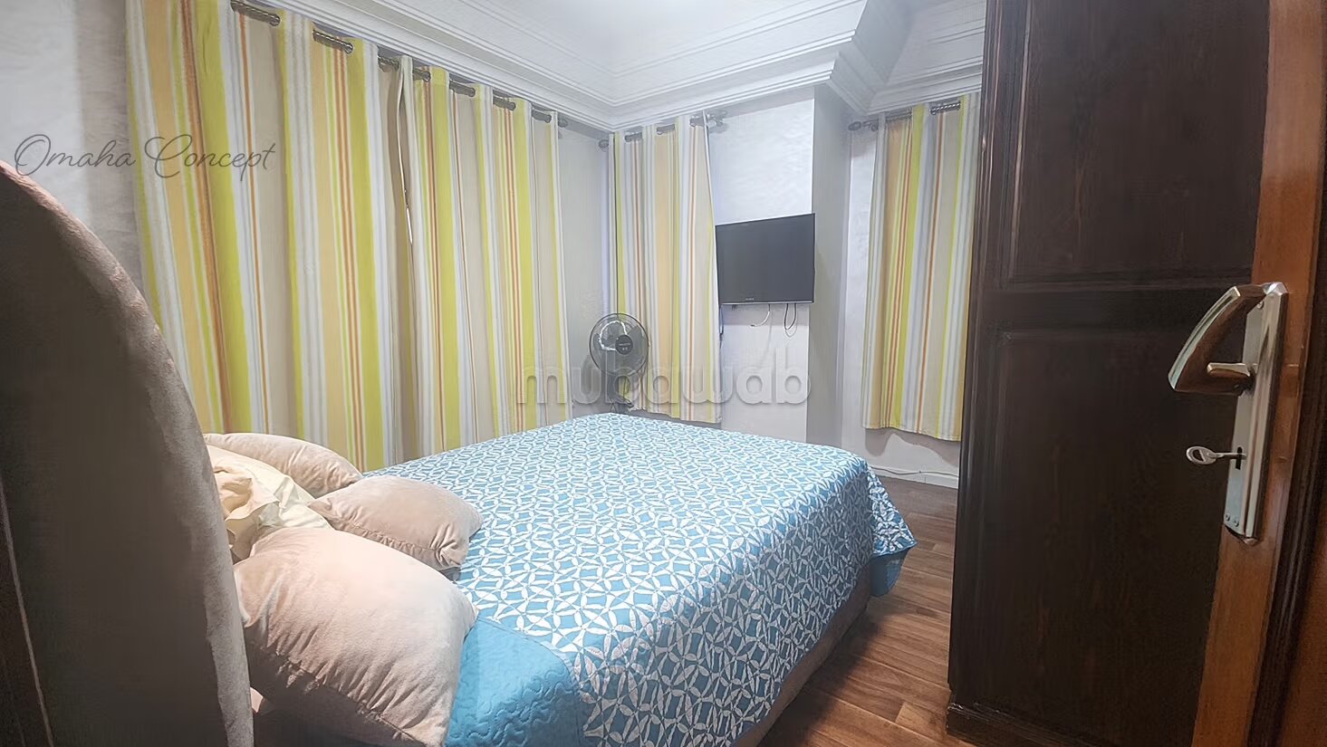 شقة للايجار 120م² 3 غرف في الدار البيضاء — Photo 9