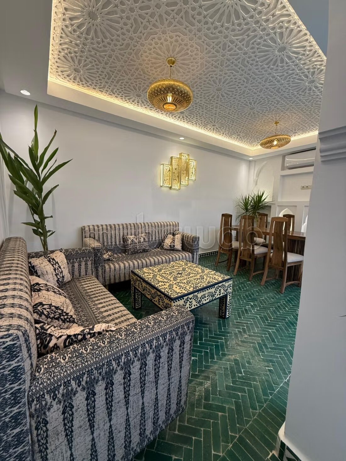 Riad charmant meublé 9 chambres à vendre à Marrakech — Photo 5
