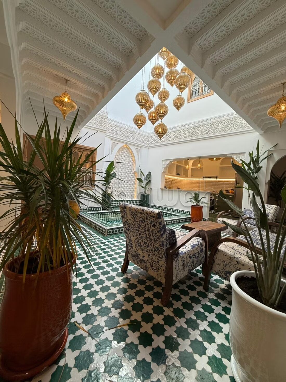 Riad charmant meublé 9 chambres à vendre à Marrakech — Photo 14
