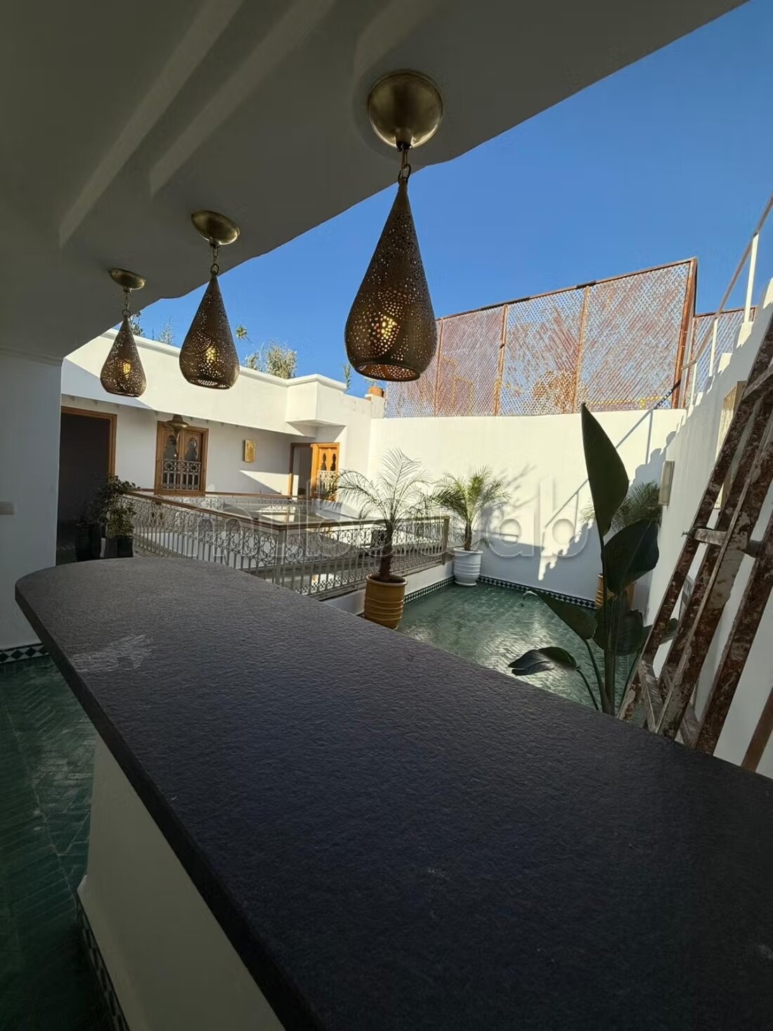 Riad charmant meublé 9 chambres à vendre à Marrakech — Photo 24