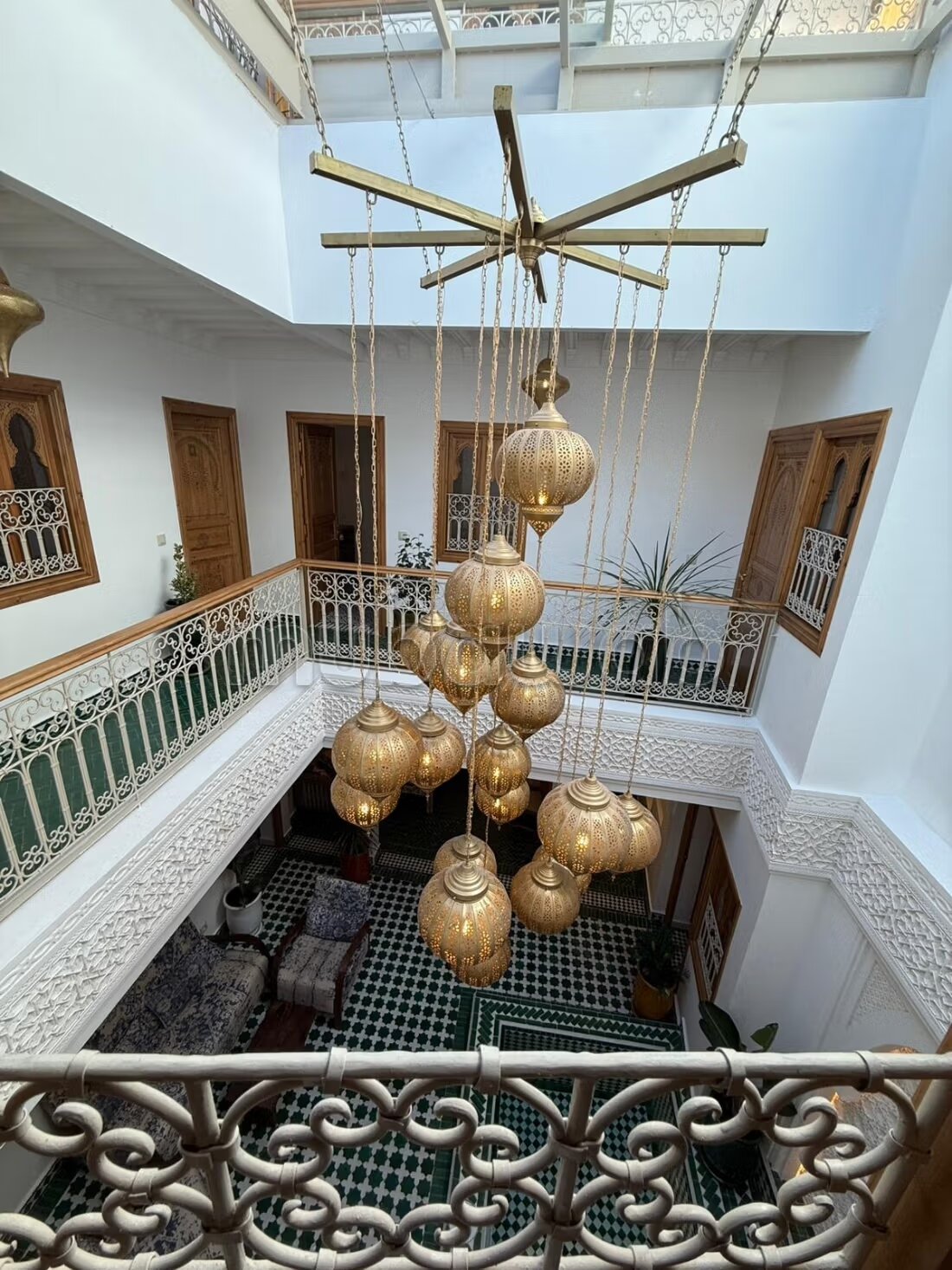 Riad charmant meublé 9 chambres à vendre à Marrakech — Photo 27