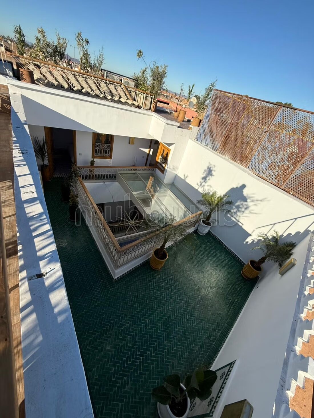 Riad charmant meublé 9 chambres à vendre à Marrakech — Photo 28