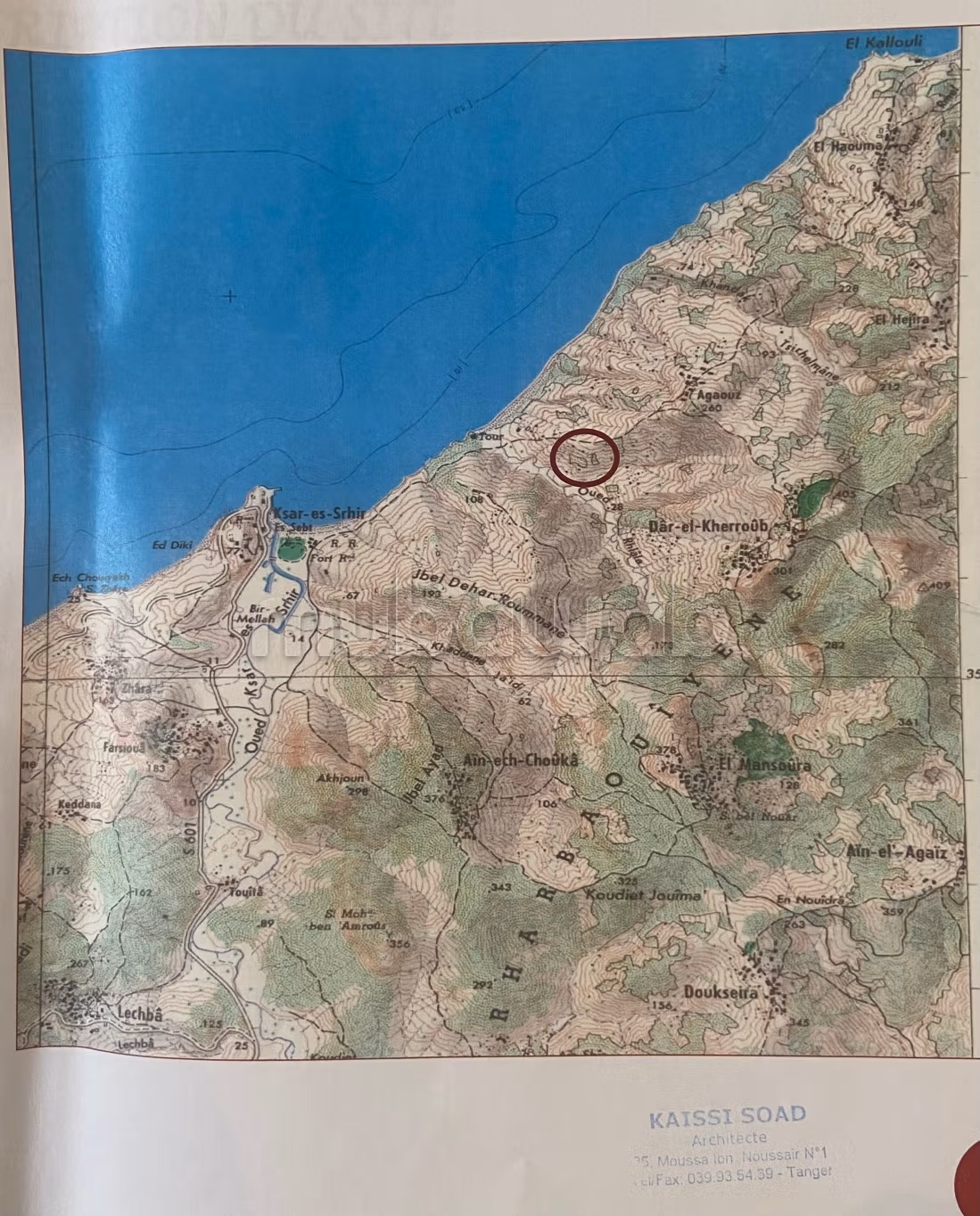Terrain 8000 m² à vendre à Ksar Sghir Tanger Port — Photo 2