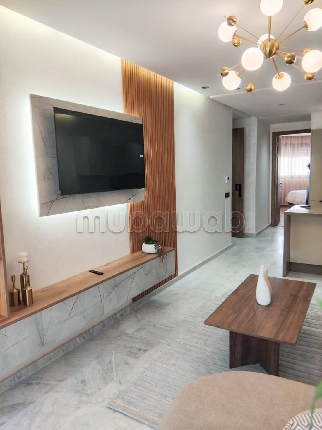 شقة 62 م² للايجار في الدار البيضاء (حي النخيل) — Photo 3