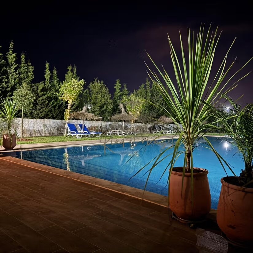 Farm with villa and pool for sale in Bouznika — Photo 2