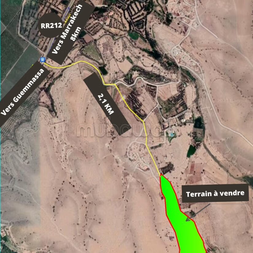 Terrain 15700 m² à vendre à 15km de Marrakech — Photo 8