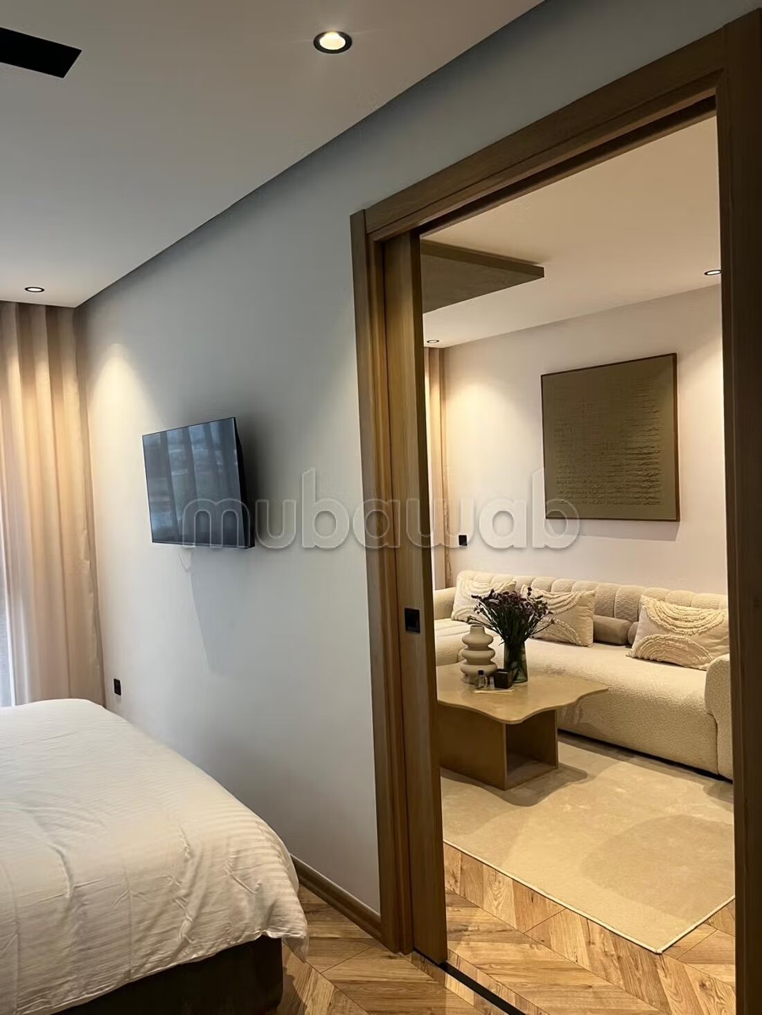 Studio meublé 47 m² à louer à الدار البيضاء — Photo 16