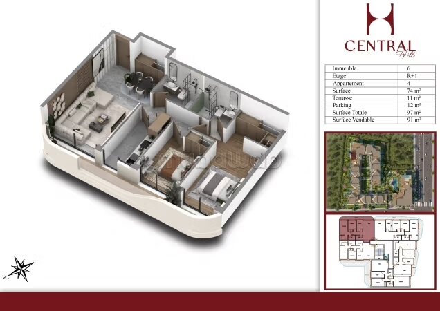 Appartement 56 m² à vendre à Casablanca (Bourgogne Ouest) — Photo 26