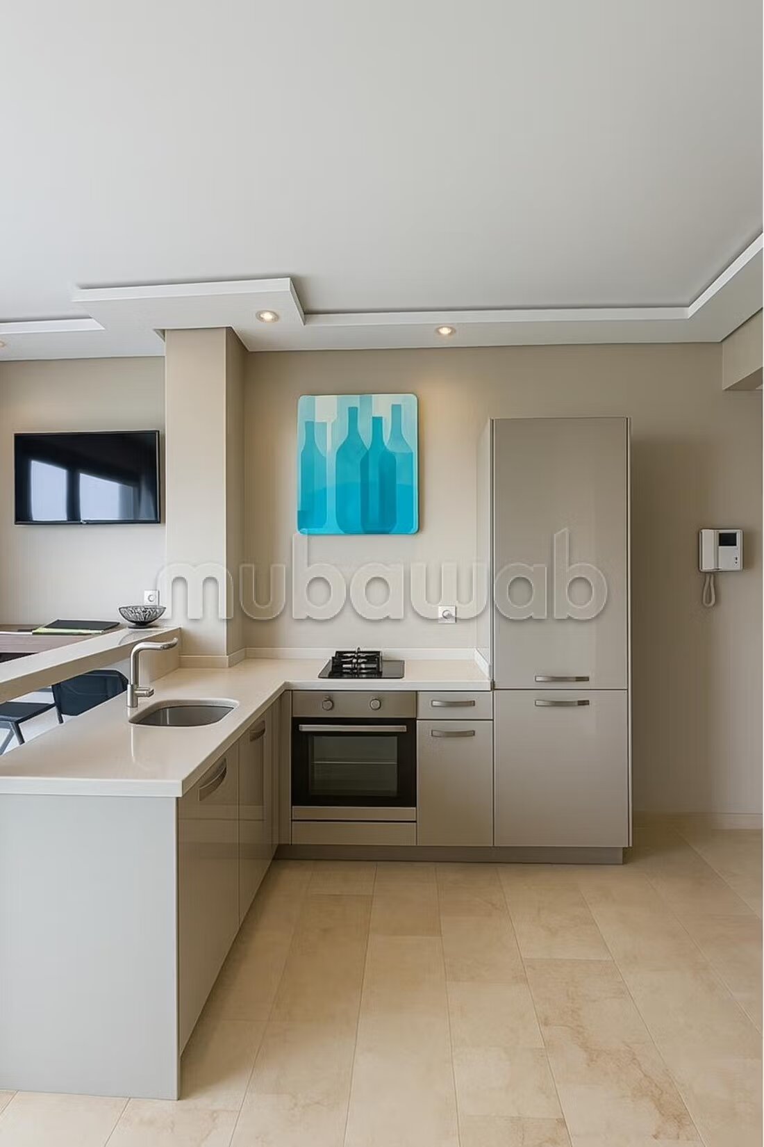 Studio meublé haut de gamme 44 m² à louer à Casablanca — Photo 9