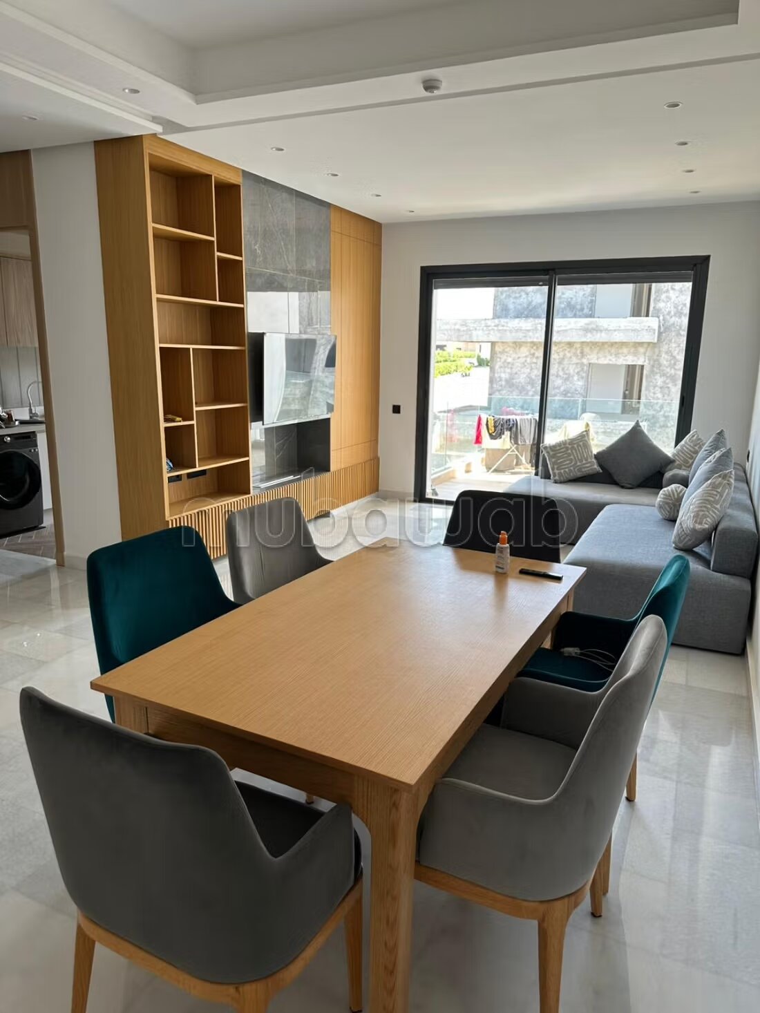 Semi-furnished apartment for rent in Dar Bouazza - High-end residence