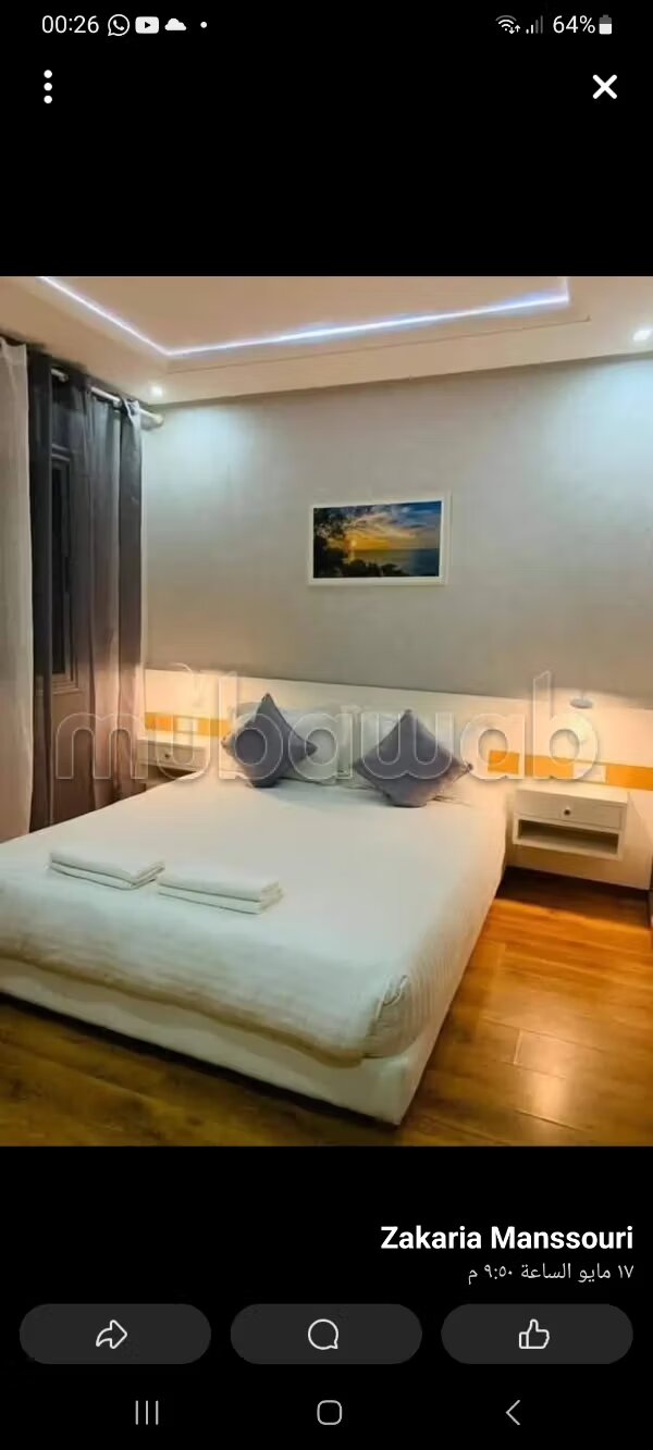 Apartment 60 m² for rent in Agadir, Salam district — Photo 5
