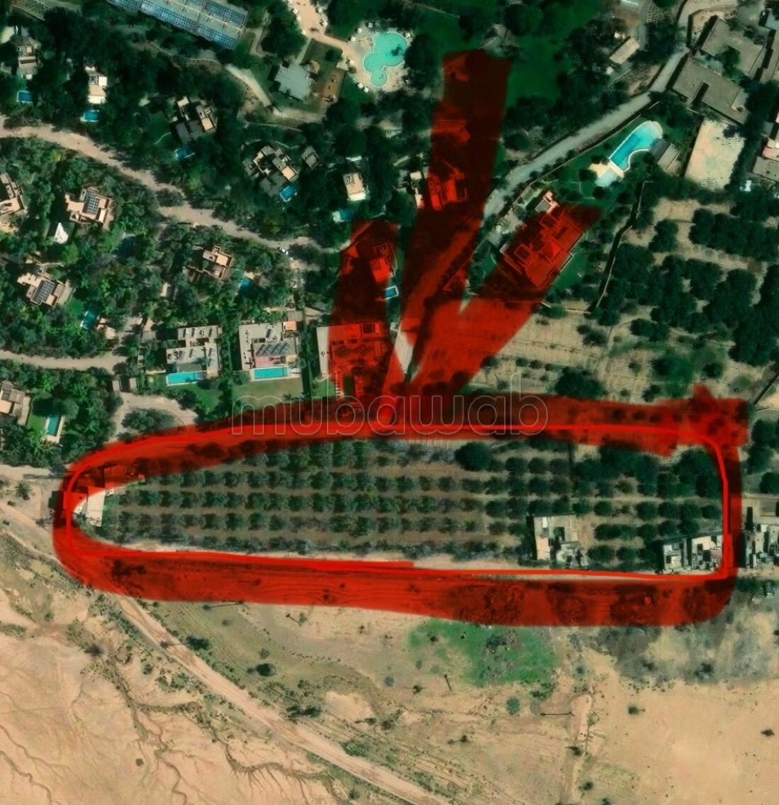 أرض في محيط مراكش