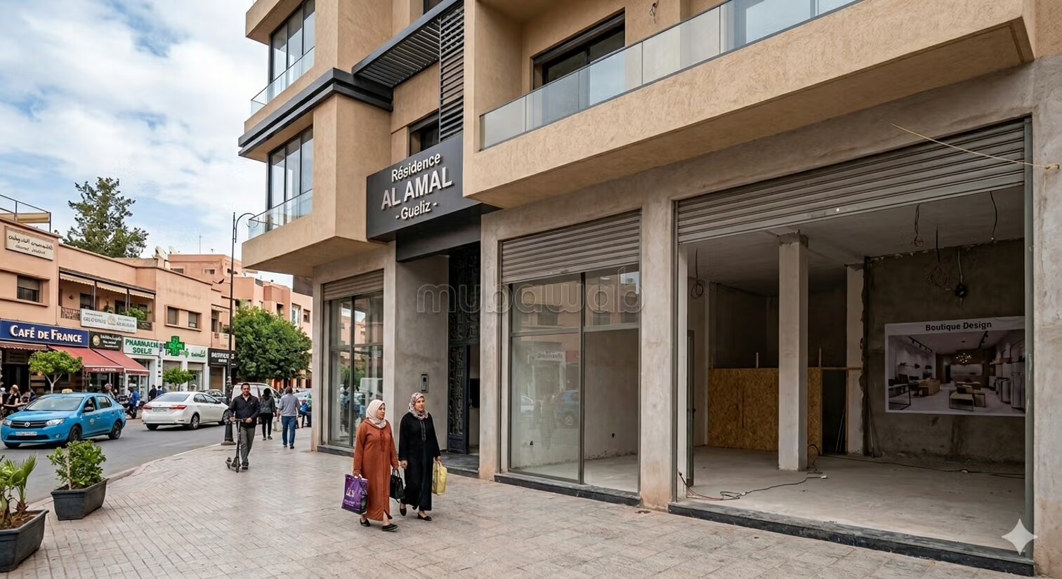For sale commercial space in Guéliz. 305 m²