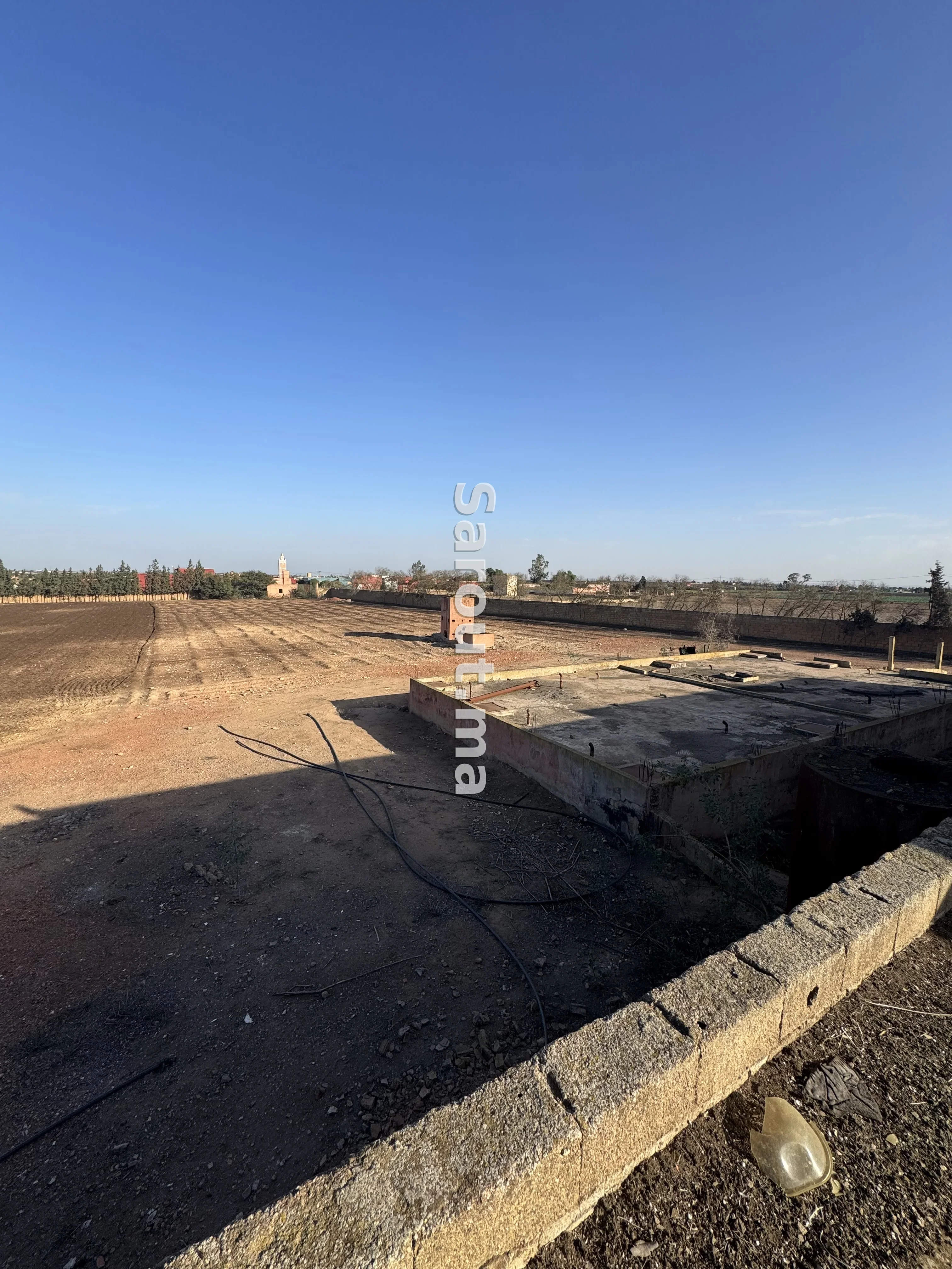 Propriété titrée 2 ha avec 3 hangars et villa – 10 km de Médiouna — Photo 4