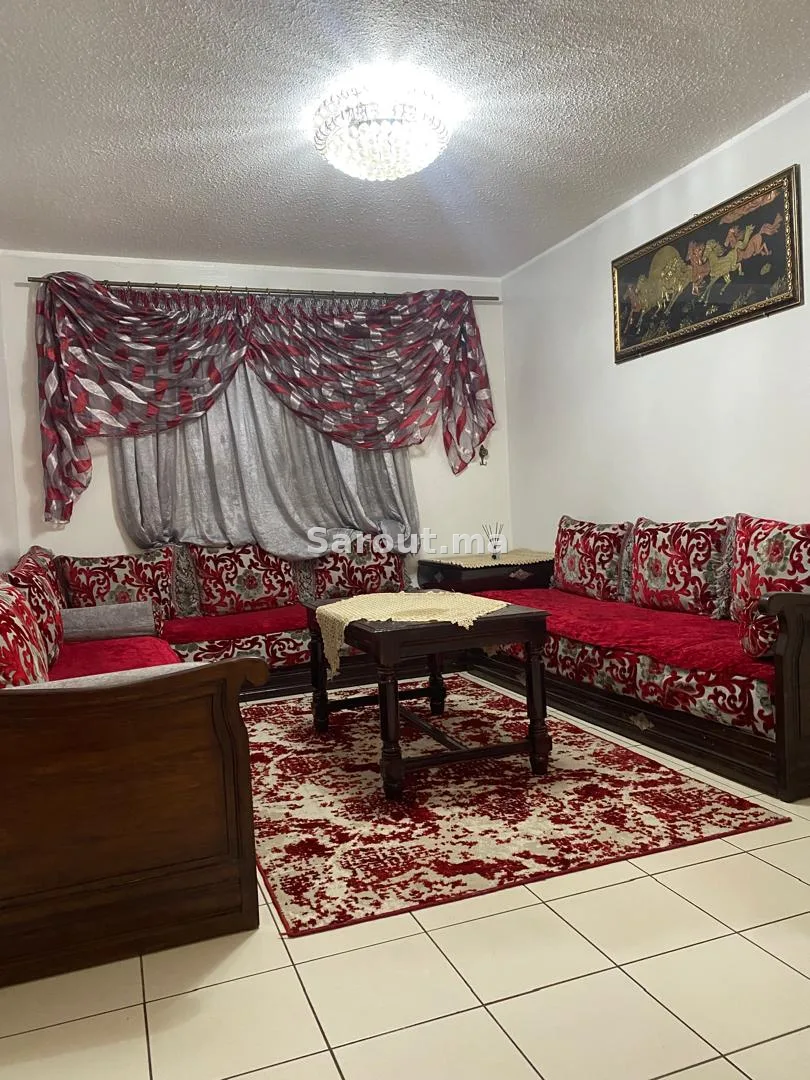 شقة مفروشة راقية 54م² للكراء اليومي بالنسيم قرب جامع القزابري – الدار البيضاء à Casablanca 54 m²