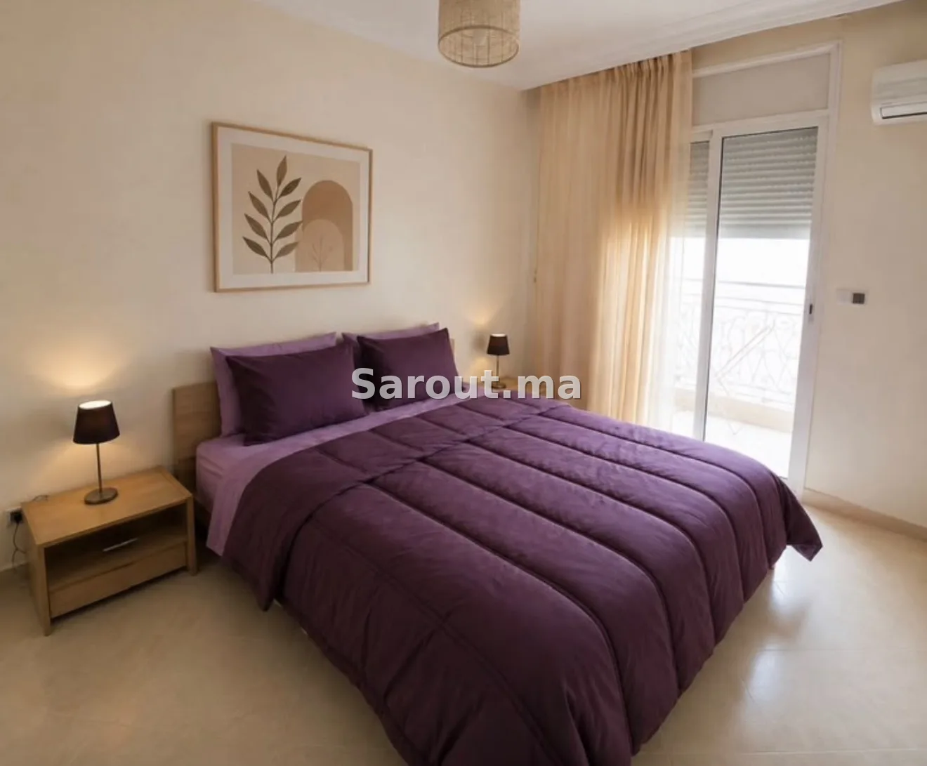 BEL APPARTEMENT 2 chambres et 2 salles de bain AGDAL - DESCARTES — Photo 5