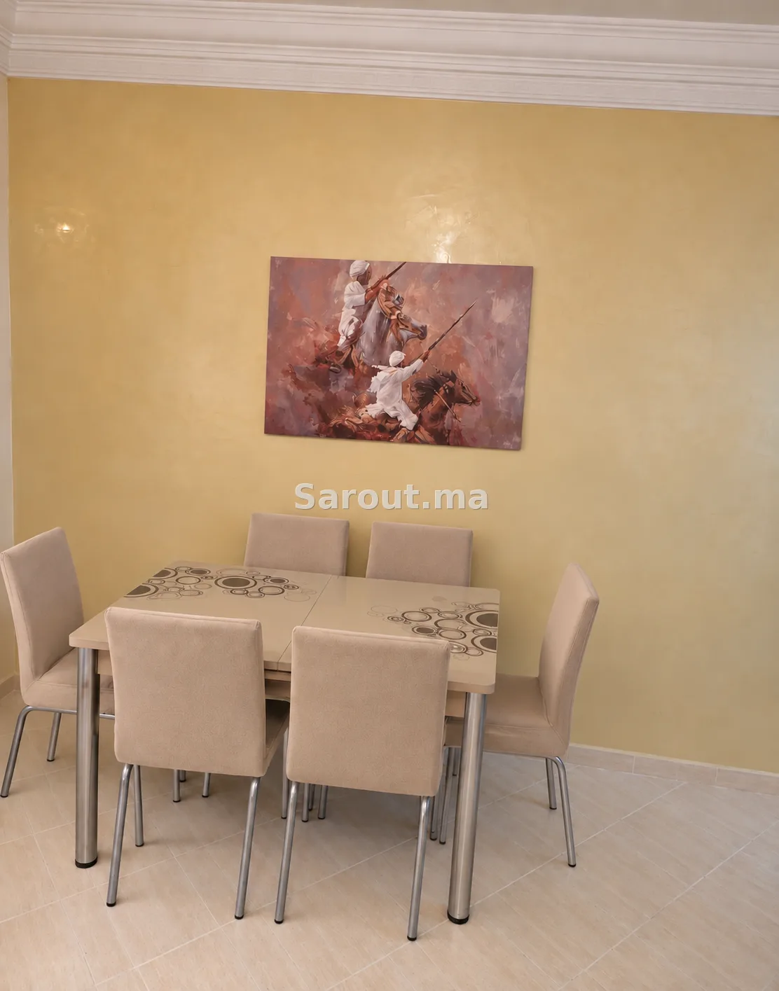 BEL APPARTEMENT 2 chambres et 2 salles de bain AGDAL - DESCARTES à Rabat 90 m²