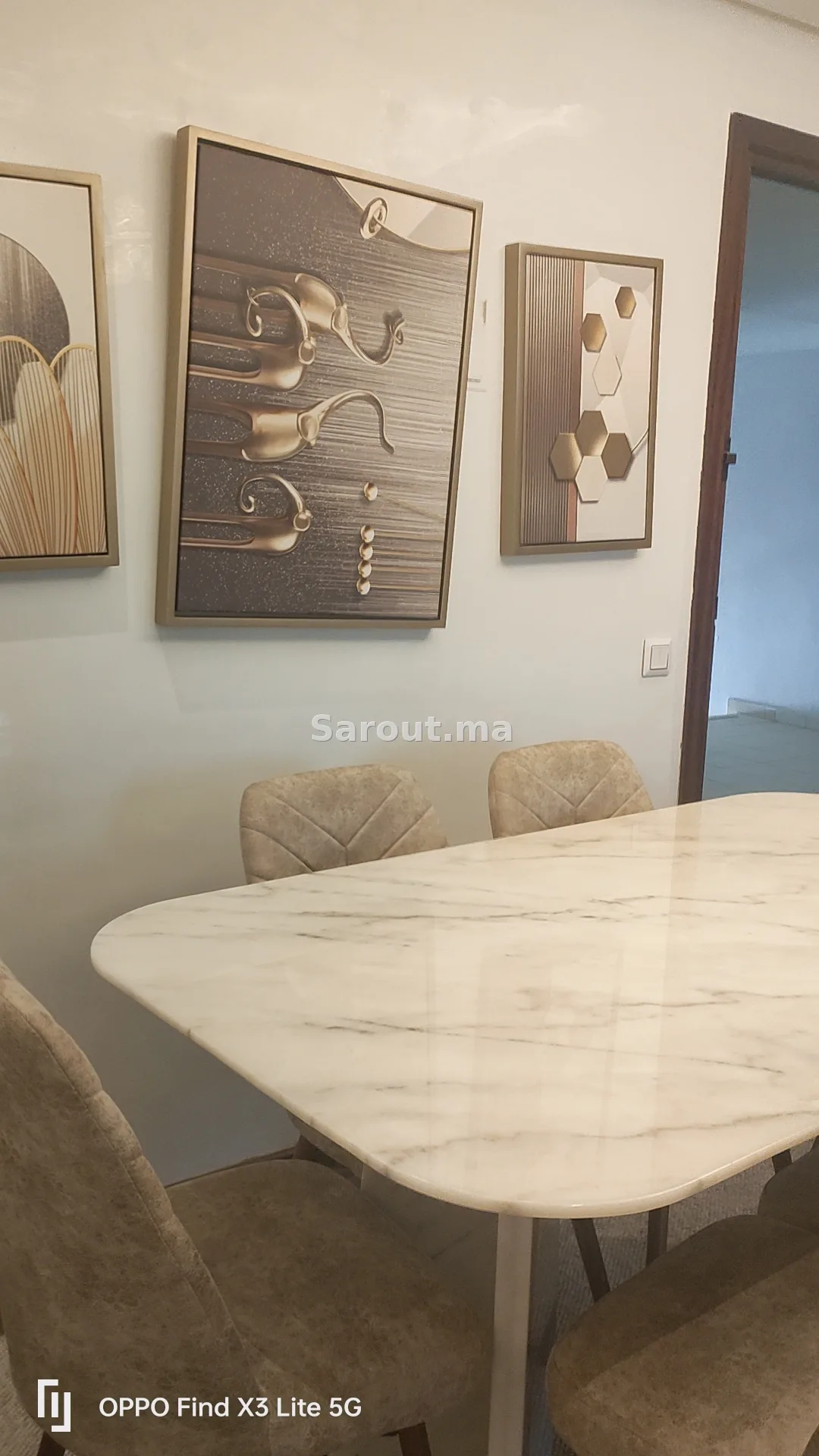 Appartement 2 chambre meublée ublée mahaj Ryad rabat — Photo 12