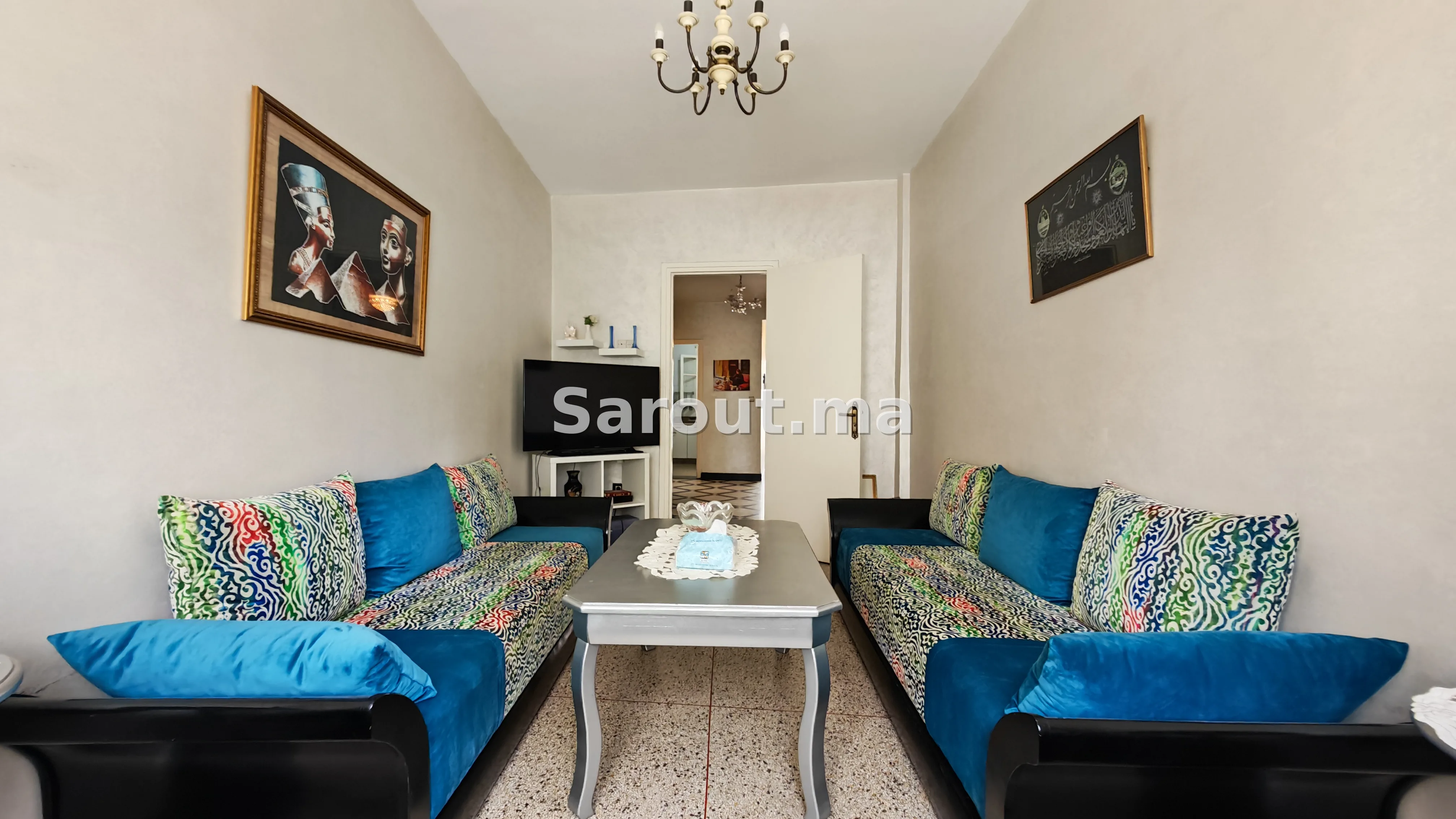 Appartement Bd d'Anfa 99m² terrasse 49m² rénové 1er étage — Photo 3
