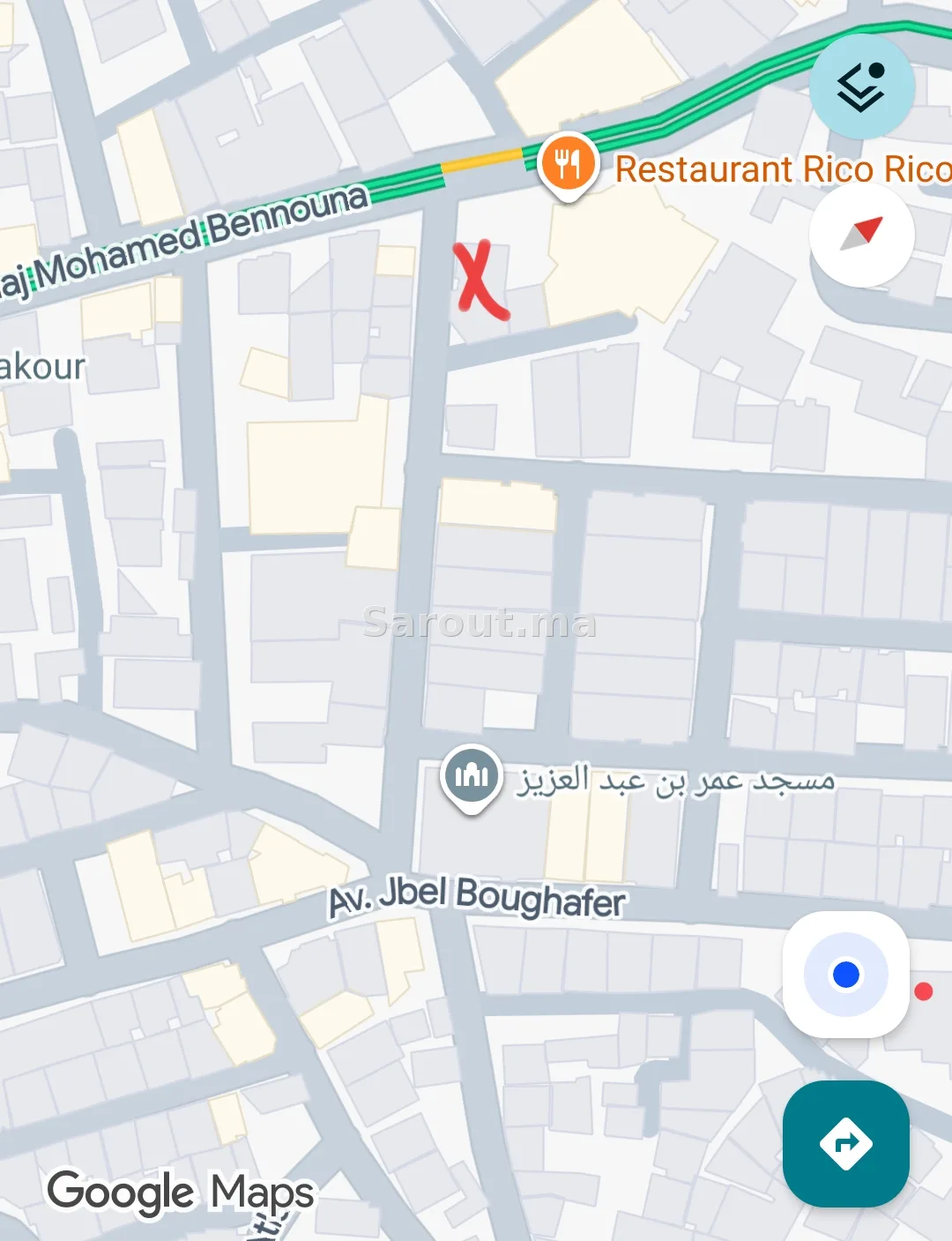 Commerce Boutique  À vendre  -  Boujrah, Tétouan à Tétouan 63 m²