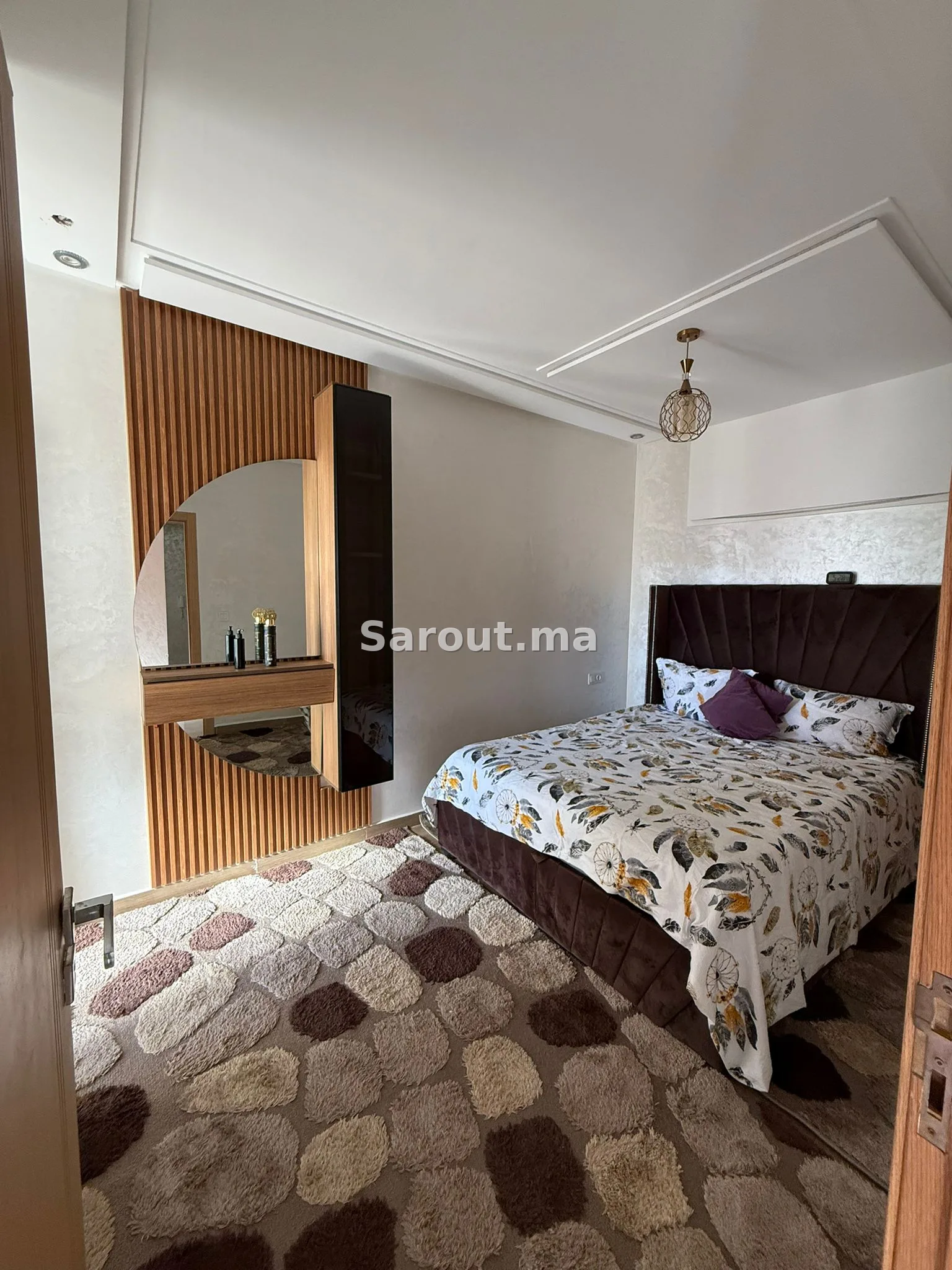 Appartement meublé de 3 chambres – Complexe Nakhil à Tanger 89 m²